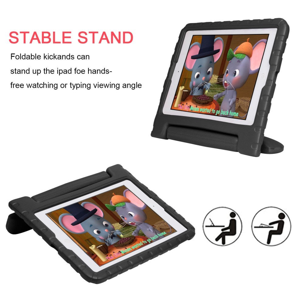 iPad Pro 11 (2022 / 2021 / 2020 / 2018) Kids Portable Stand Børne Cover - Sort