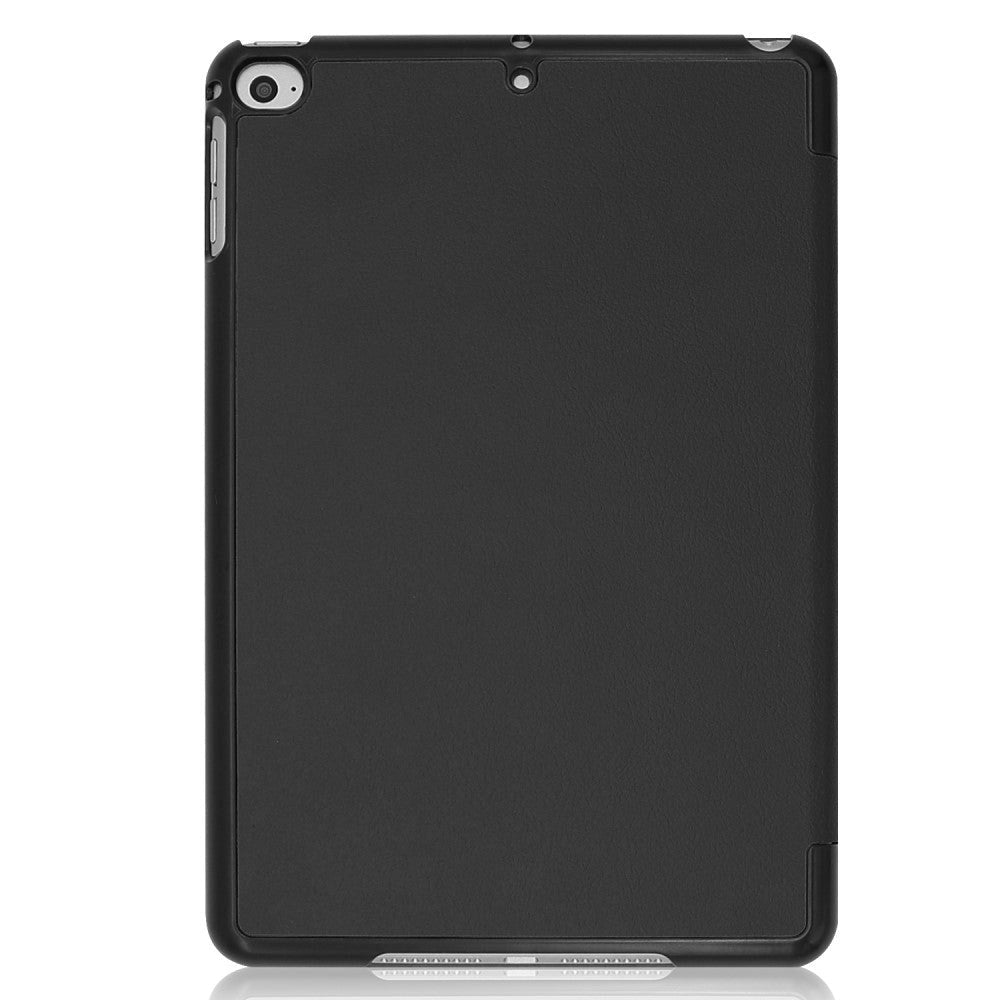 Apple iPad Mini 2019 Læder Cover m. Ståfunktion - Sort