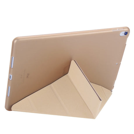 iPad Air (2019) / iPad Pro 10.5" Cover - Fleksibelt Origami Cover - Guld