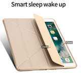 iPad Air (2019) / iPad Pro 10.5" Cover - Fleksibelt Origami Cover - Guld