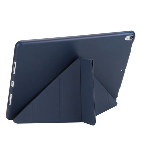 iPad Air (2019) / iPad Pro 10.5" Cover - Fleksibelt Origami Cover - Mørkeblå