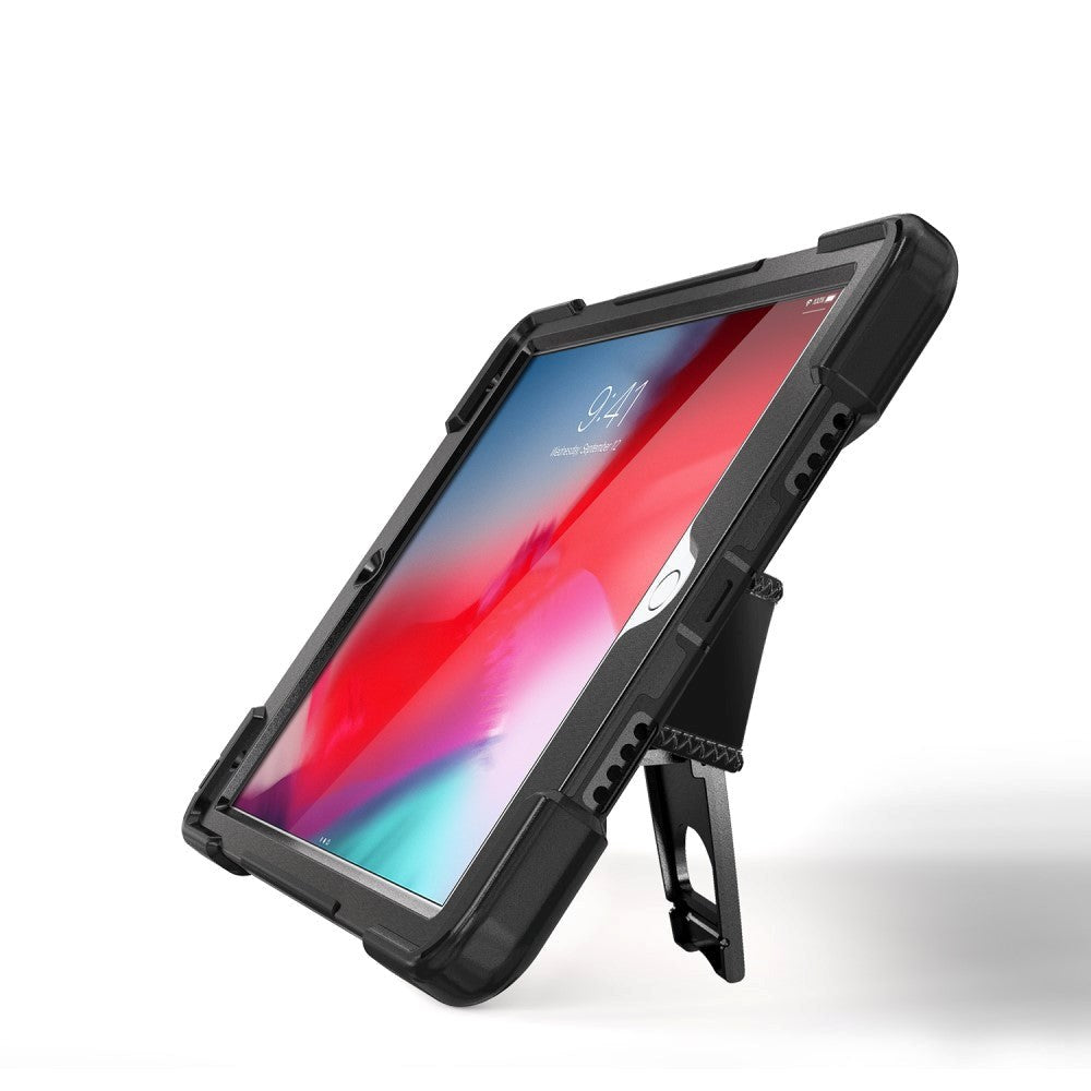 iPad Air (2019) Håndværker Cover m. 360⁰ Ståfunktion & Håndholder - Sort