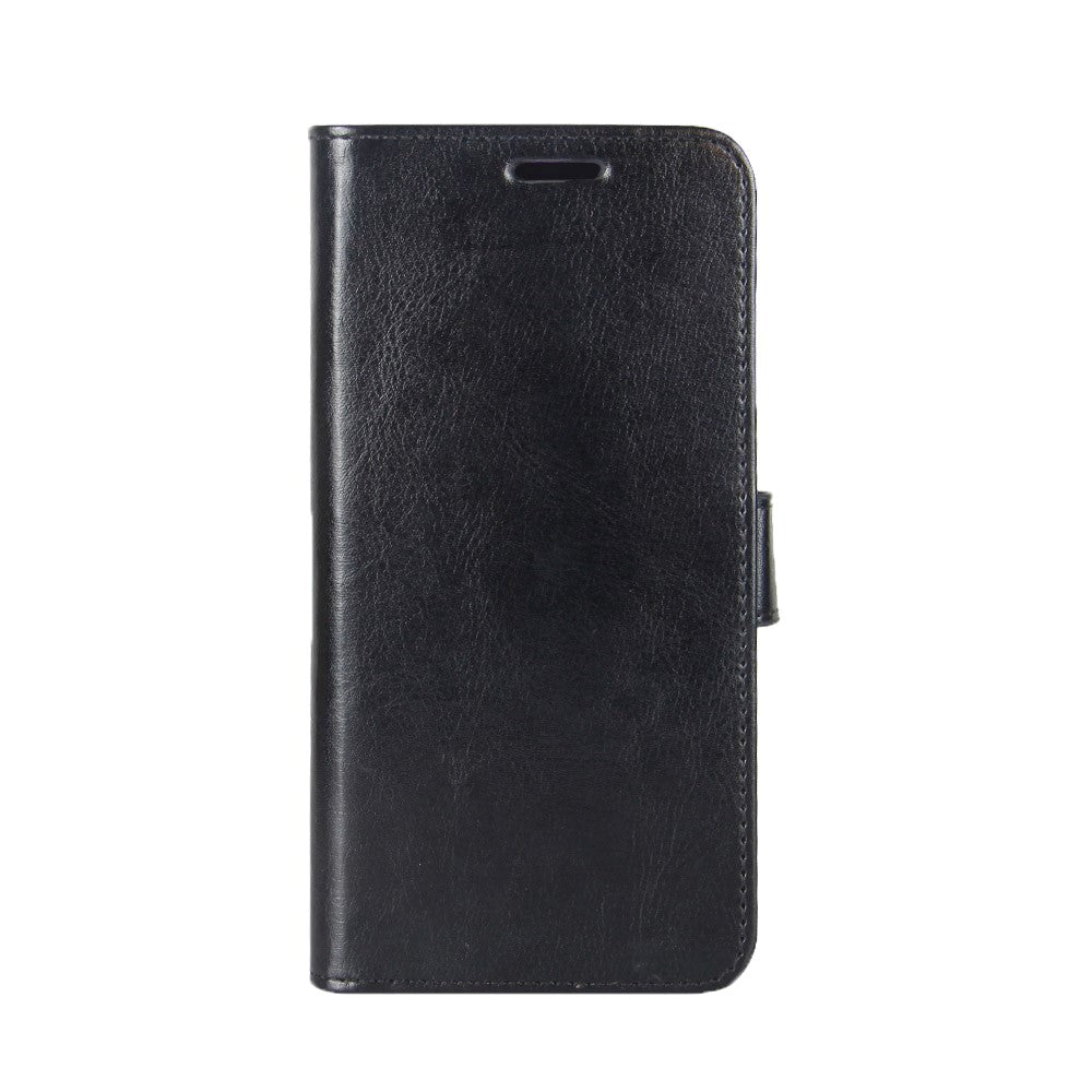 iPhone 11 Pro Læder Flip Cover m. Pung - Sort