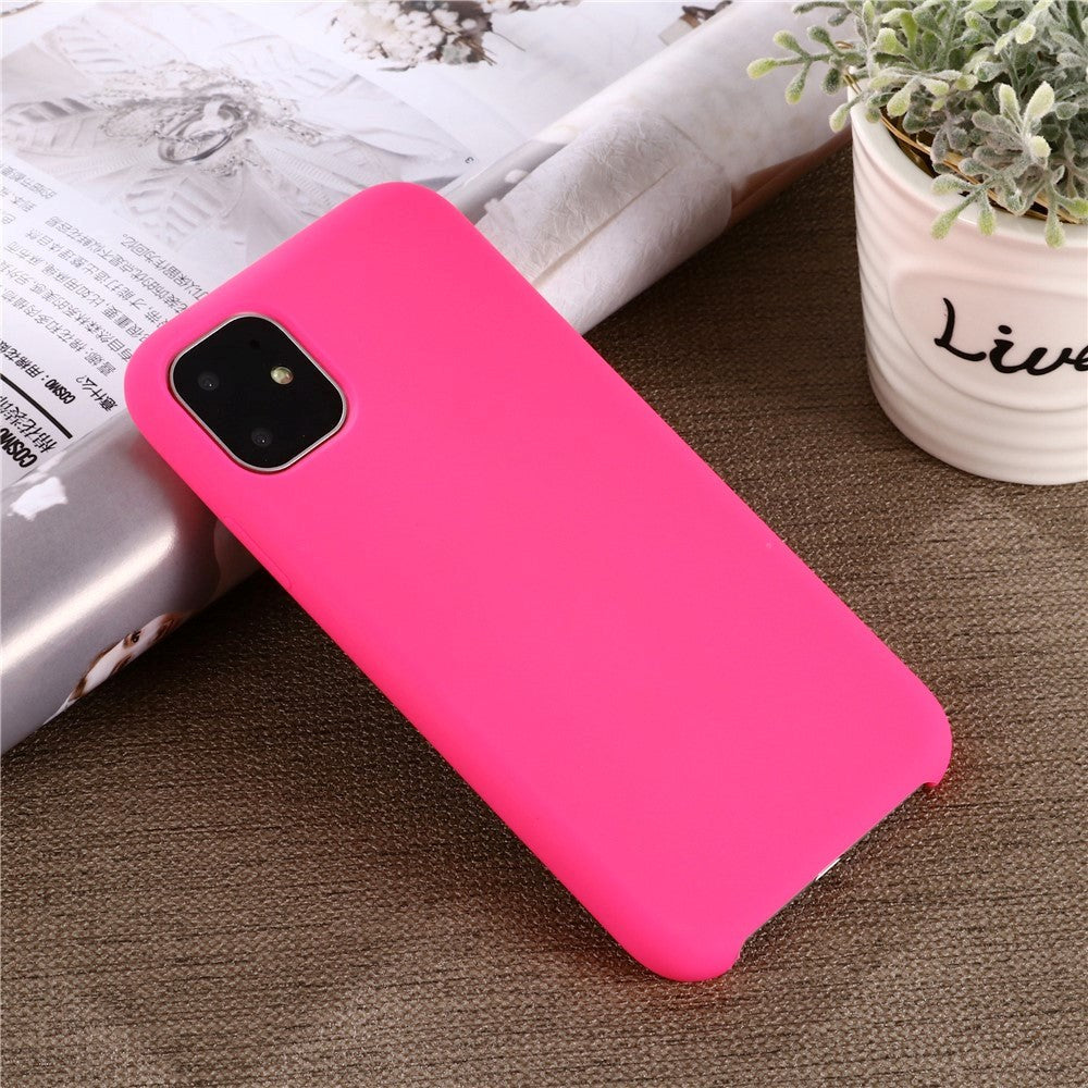 iPhone 11 Silicone Cover Pink