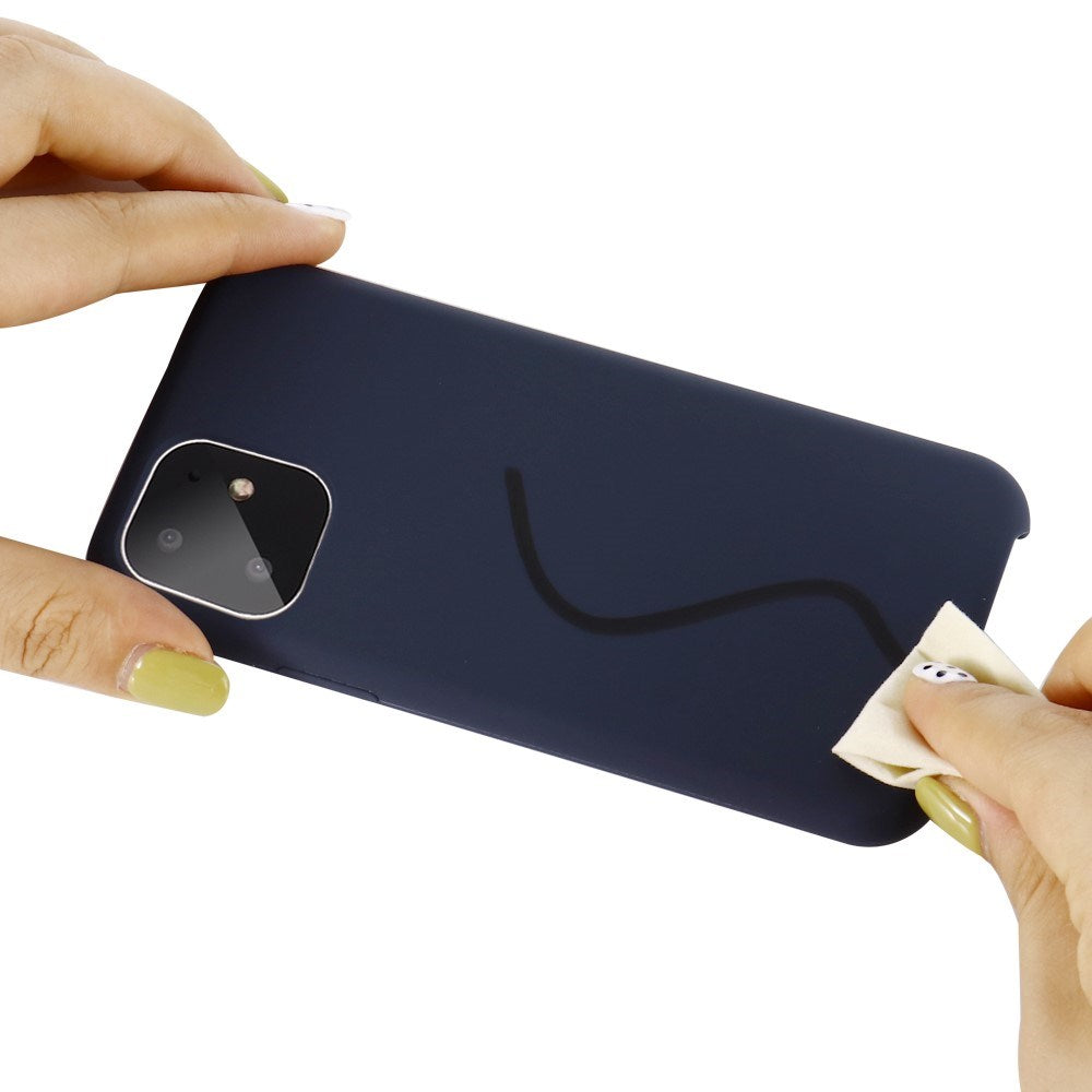 EIDERWOOD iPhone 11 Pro Silikone Cover - Foret Inderside - Mørkeblå