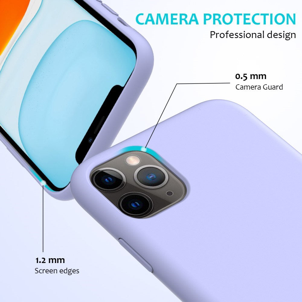 EIDERWOOD iPhone 11 Pro Silikone Cover - Foret Inderside - Lilla