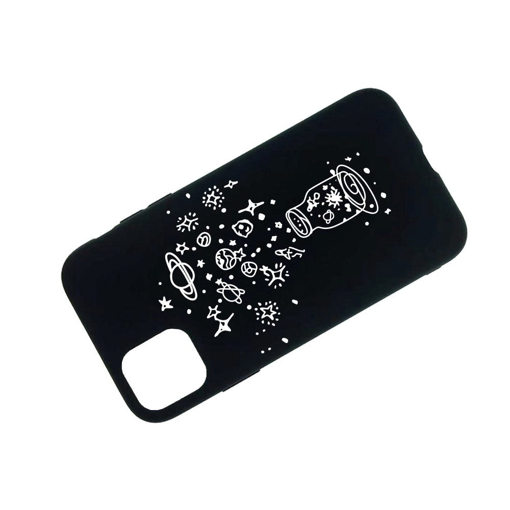 iPhone 11 Fleksibelt Plastik Cover - Univers