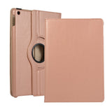 iPad 10.2" (2021 / 2020 / 2019) Klassisk Læder Cover m. 360⁰ Ståfunktion - Rose Gold