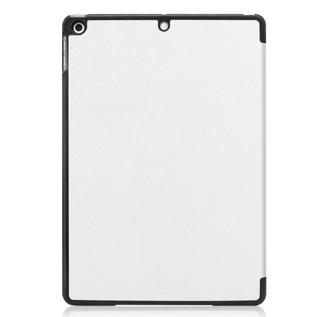 Apple iPad 10.2" (2021 / 2020 / 2019) Læder Flip Cover m. Stand - Hvid