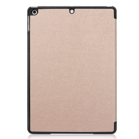 Apple iPad 10.2" (2021 / 2020 / 2019) Læder Flip Cover m. Stand - Guld