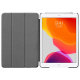 iPad 10.2" (2021 / 2020 / 2019) Tri-Fold Flip Cover I Læder - Galaxy