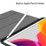 Apple iPad 10.2" (2021 / 2020 / 2019) Flip Cover m. Holder Til Apple Pencil - Sort