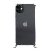 iPhone 11 Fleksibelt Plastik Cover m. Strop - Sort