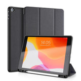 iPad 10.2" (2021 / 2020 / 2019) Cover - DUX DUCIS DOMO Series Quality Case - Sort