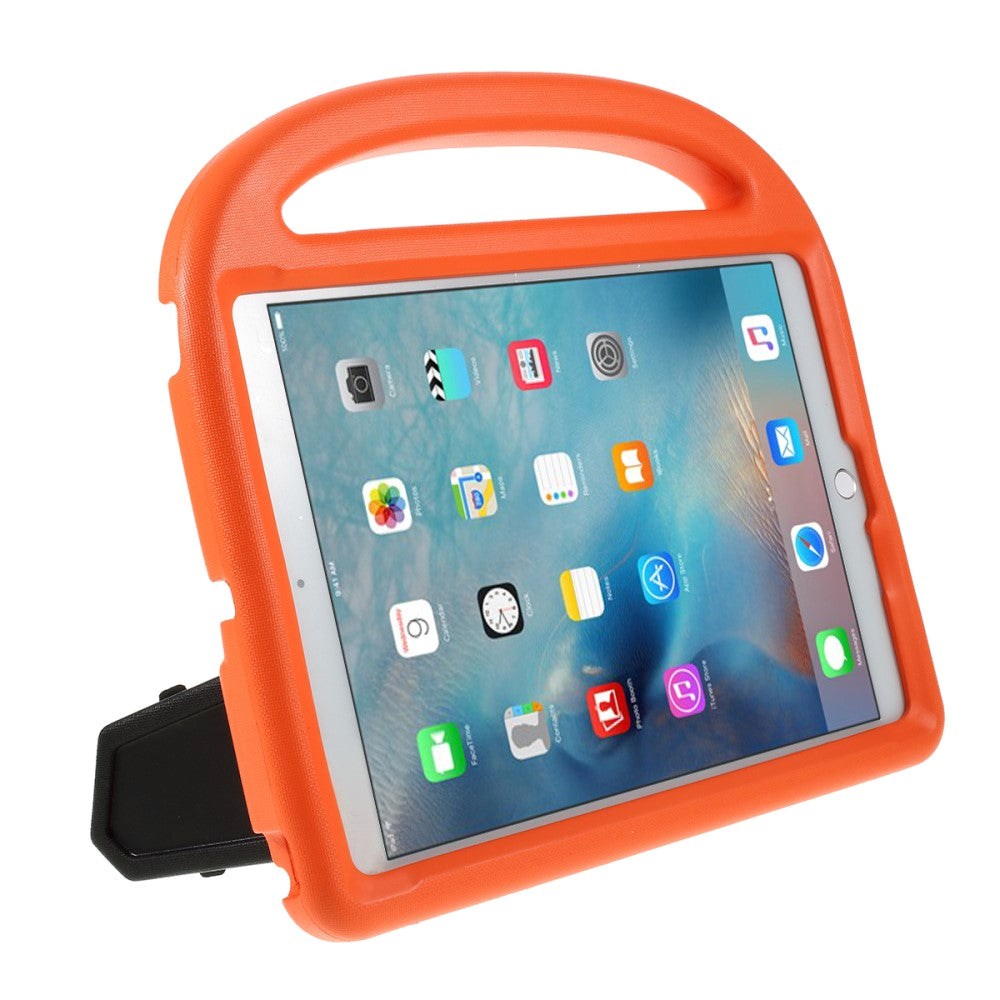 iPad 10.2" (2021 / 2020 / 2019) Børne Cover m. Fod & Bærefunktion - Orange