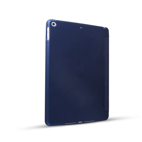 iPad 10.2 (2021 / 2020 / 2019) Cover - Fleksibelt Origami Cover - Mørkeblå