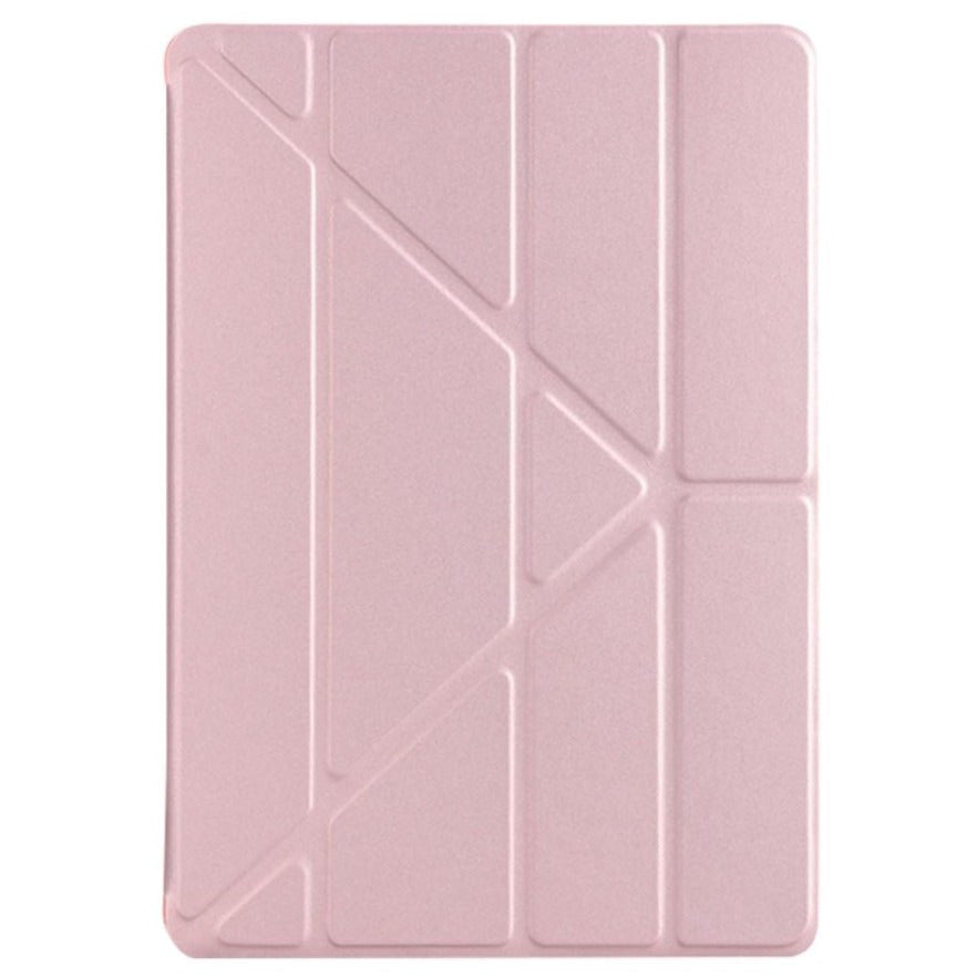 iPad 10.2 (2021 / 2020 / 2019) Cover - Fleksibelt Origami Cover - Rose Gold