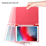 iPad 10.2" (2021 / 2020 / 2019) / iPad Pro 10.5 / iPad Air (2019) Cover - Fleksibelt Origami Cover - Rød