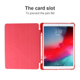 iPad 10.2" (2021 / 2020 / 2019) / iPad Pro 10.5 / iPad Air (2019) Cover - Fleksibelt Origami Cover - Rose Gold