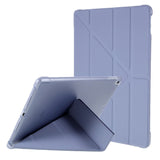 iPad 10.2" (2021 / 2020 / 2019) / iPad Pro 10.5 / iPad Air (2019) Cover - Fleksibelt Origami Cover - Lilla