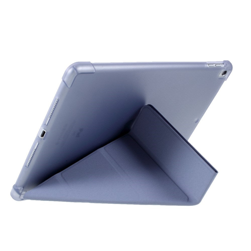 iPad 10.2" (2021 / 2020 / 2019) / iPad Pro 10.5 / iPad Air (2019) Cover - Fleksibelt Origami Cover - Lilla