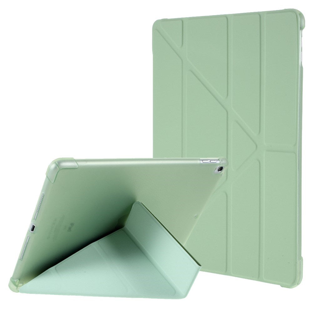 iPad 10.2" (2021 / 2020 / 2019) / iPad Pro 10.5 / iPad Air (2019) Cover - Fleksibelt Origami Cover - Grøn