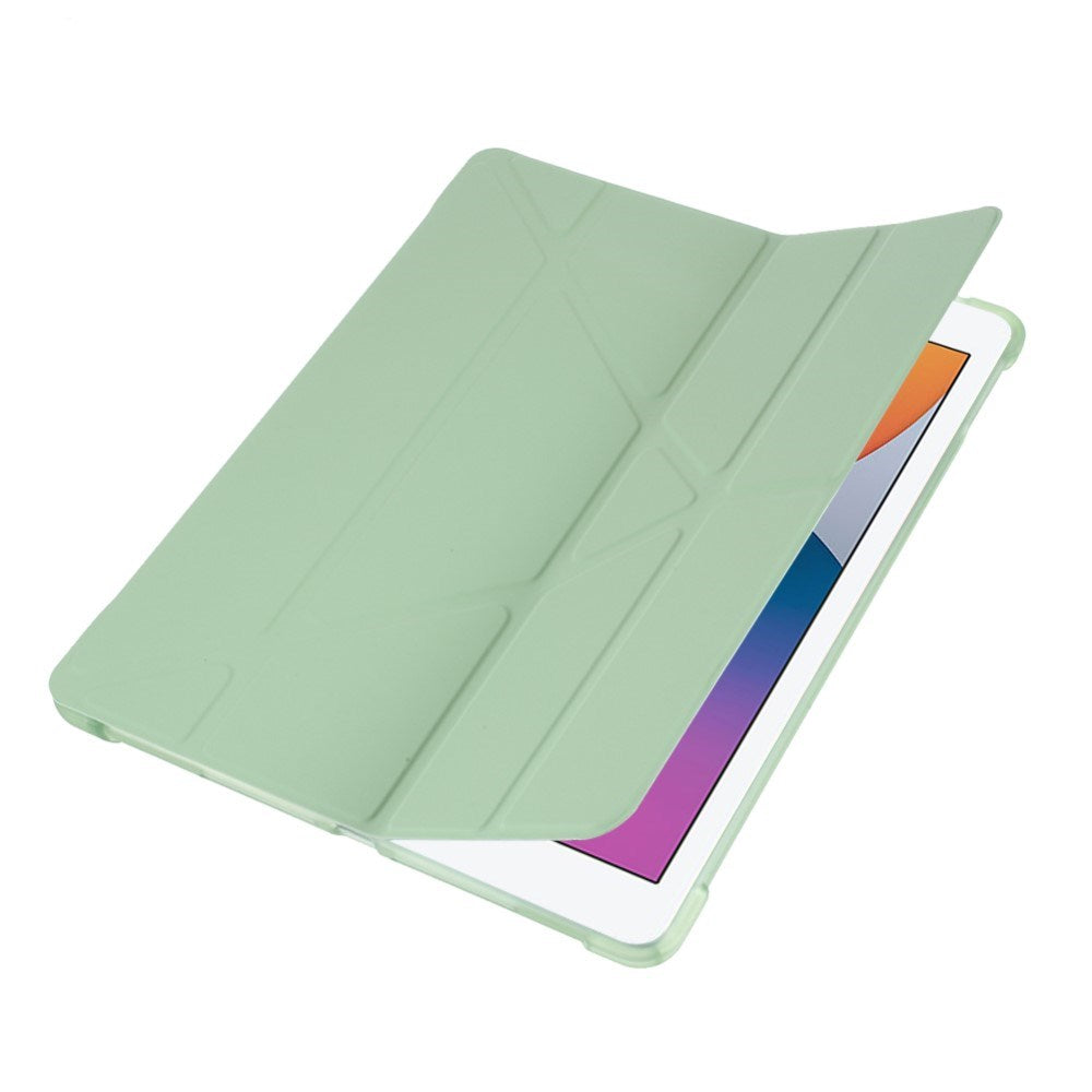 iPad 10.2" (2021 / 2020 / 2019) / iPad Pro 10.5 / iPad Air (2019) Cover - Fleksibelt Origami Cover - Grøn