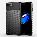 iPhone 8 Plus / 7 Plus / 6(s) Plus EIDERWOOD Fleksibelt Plast Bagside Cover - Sort