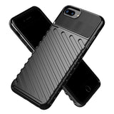 iPhone 8 Plus / 7 Plus / 6(s) Plus EIDERWOOD Fleksibelt Plast Bagside Cover - Sort