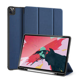 iPad Pro 12.9" (2020 / 2018) Cover - DUX DUCIS DOMO Series Quality Case - Blå