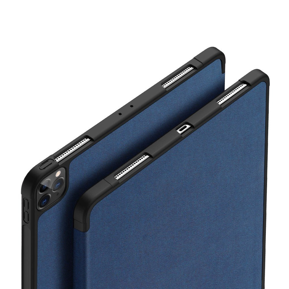 iPad Pro 12.9" (2020 / 2018) Cover - DUX DUCIS DOMO Series Quality Case - Blå