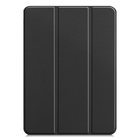 iPad Pro 12.9" (2022 / 2021 / 2020 /2018) / Air 13" (2024) Læder Cover m. Wake-Up & Stander - Sort