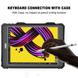 iPad 10.2" (2021 / 2020 / 2019) EIDERWOOD Vandtæt Case - Sort / Gennemsigtig