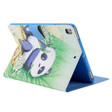 iPad 10.2 (2021 / 2020 / 2019) / Air (2019) / Pro 10.5" (2017) Læder Cover m. Stand - Lazy Panda