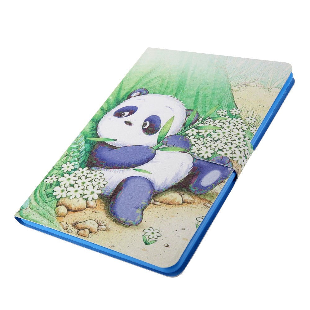 iPad 10.2 (2021 / 2020 / 2019) / Air (2019) / Pro 10.5" (2017) Læder Cover m. Stand - Lazy Panda