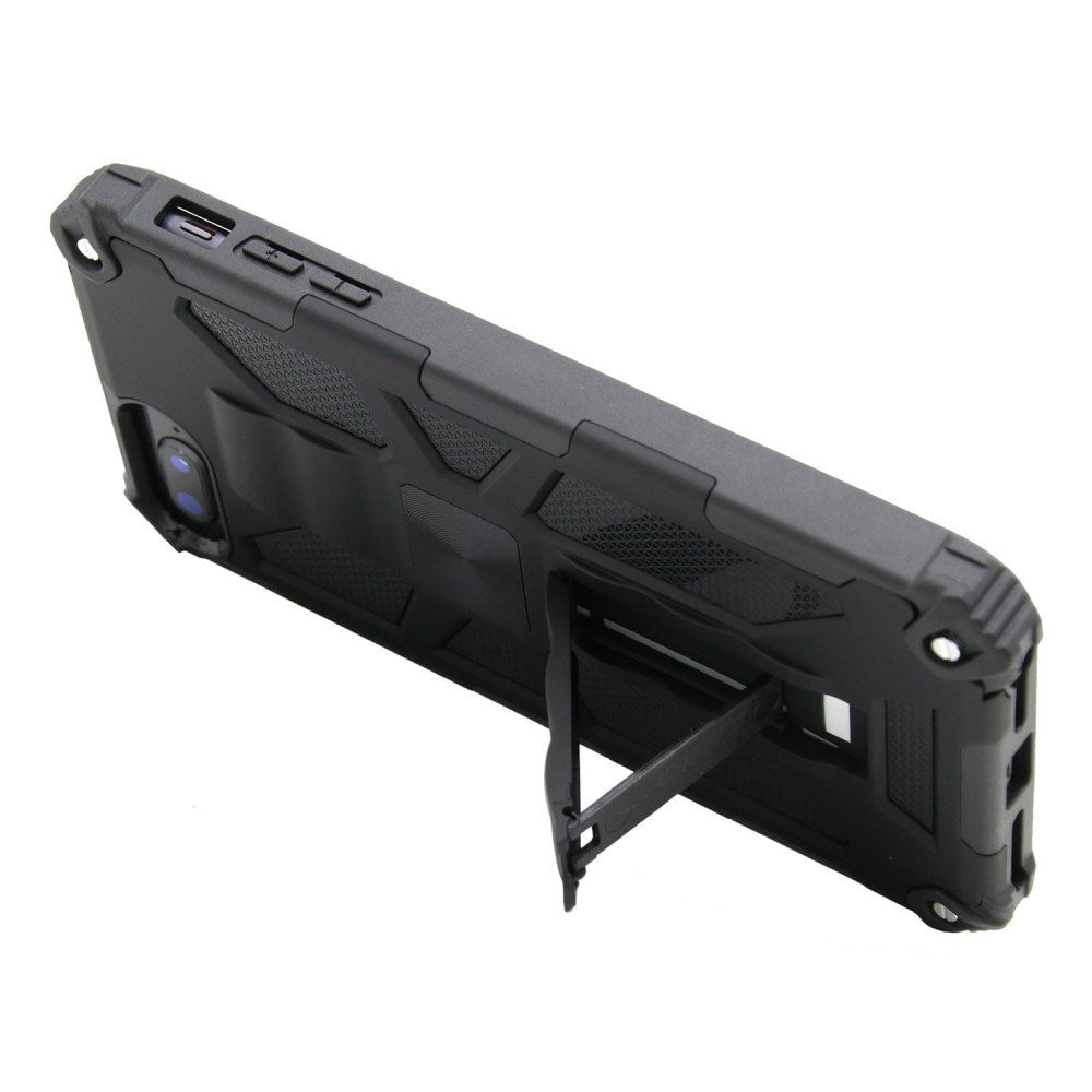 EIDERWOOD iPhone 8 Plus / 7 Plus / 6 (s) Plus Håndværker Bagside Cover m. Kickstand - Sort