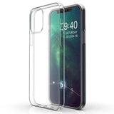 iPhone 12 / 12 Pro Bump Safe Fleksibelt Bagside Cover - Gennemsigtig