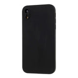 iPhone XR Silikone Bagside Cover - Sort