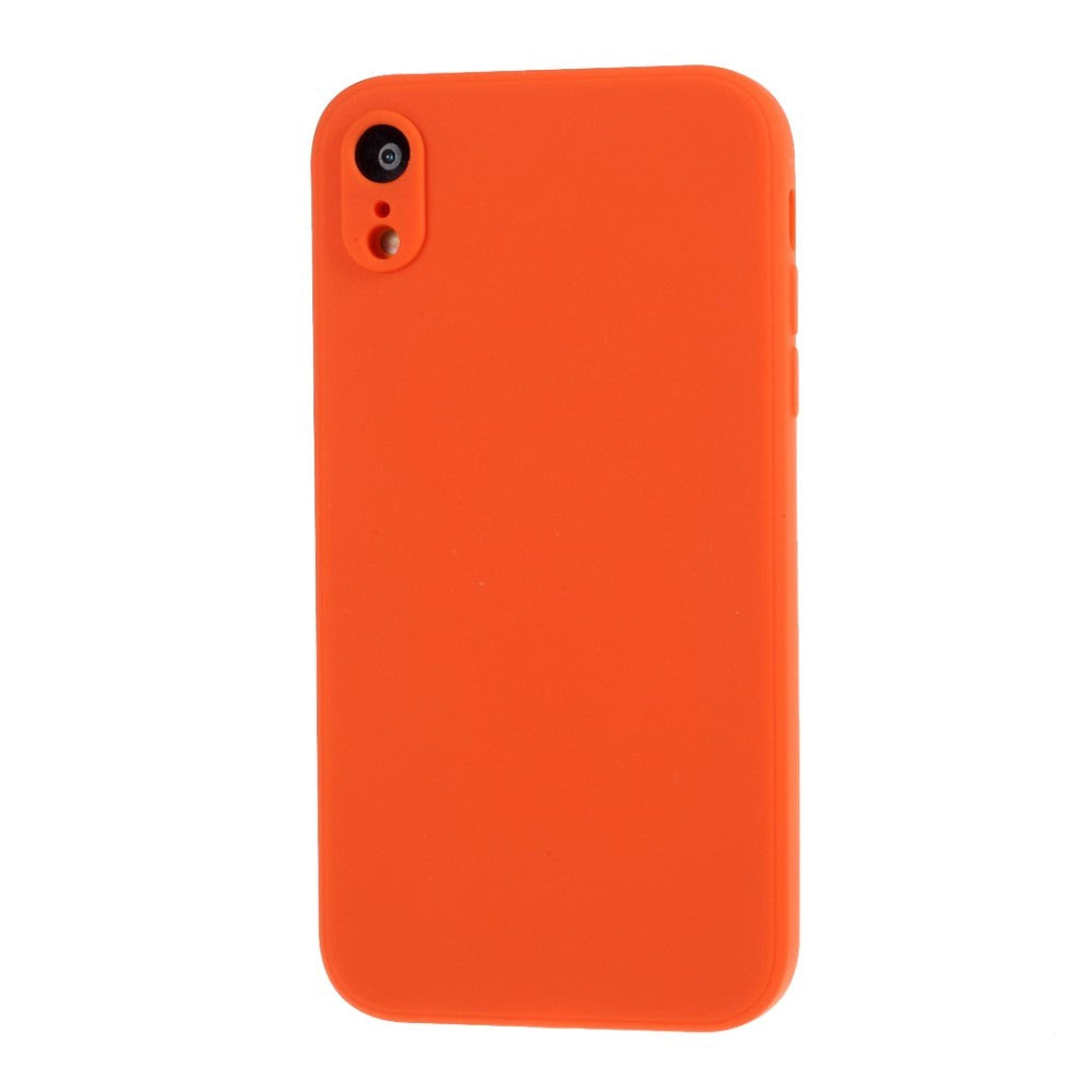 iPhone XR Silikone Bagside Cover - Orange