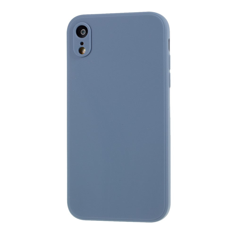 iPhone XR Silikone Bagside Cover - Blå