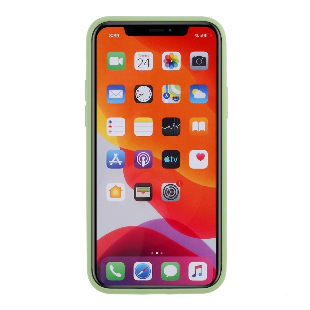 EIDERWOOD iPhone 11 Pro Max Silikone Mobil Cover - Lysegrøn