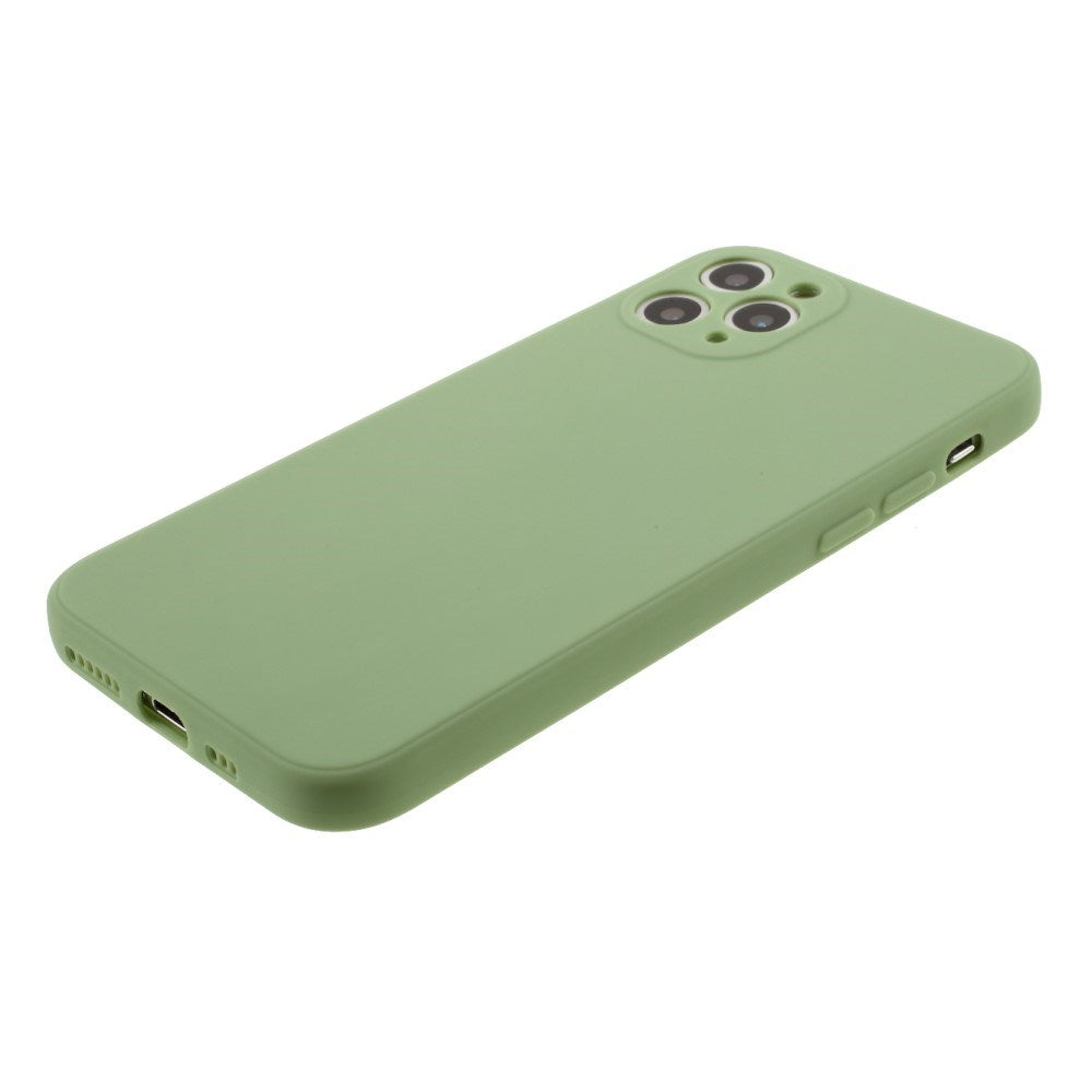 EIDERWOOD iPhone 11 Pro Max Silikone Mobil Cover - Lysegrøn