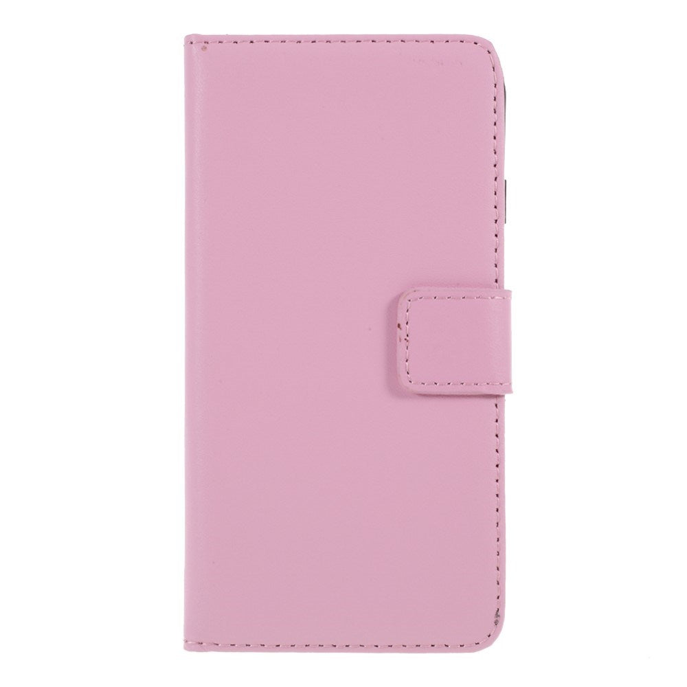 EIDERWOOD iPhone 8 Plus / 7 Plus / 6 (s) Plus Læder Flip Cover m. Pung - Lyserød