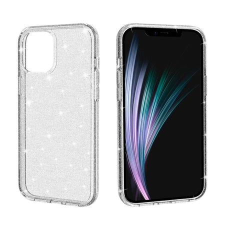 iPhone 12 / 12 Pro Cover m. Glimmer - Gennemsigtig