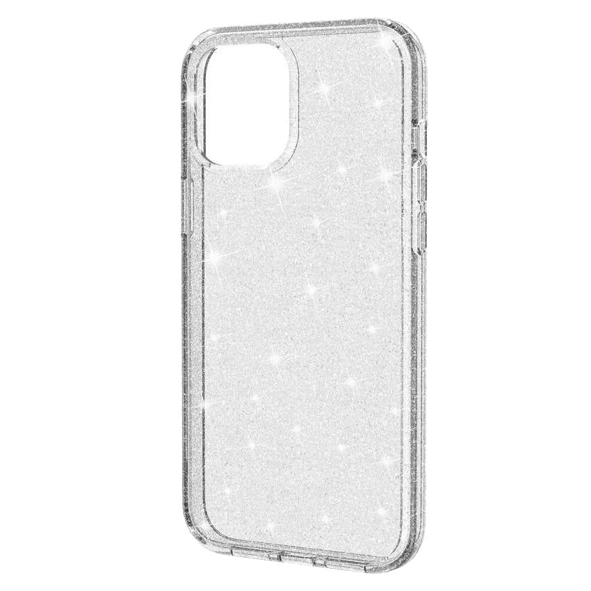 iPhone 12 / 12 Pro Cover m. Glimmer - Gennemsigtig