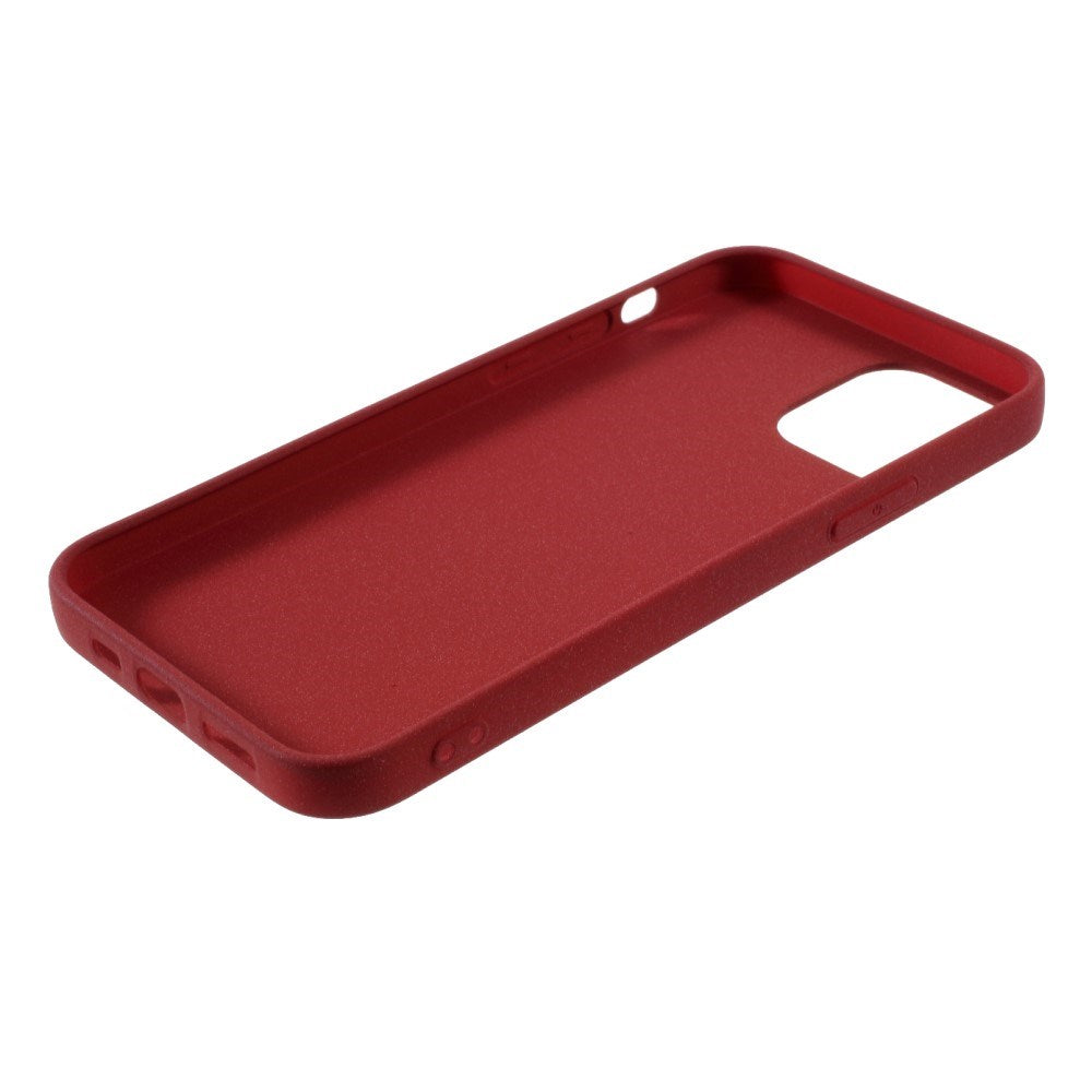 EIDERWOOD iPhone 12 Pro Max Fleksibelt Plastik Bagside Cover - Rød