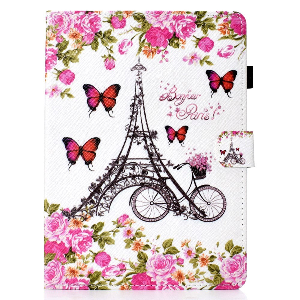 iPad Air 10.9-11" (2024-2020) / Pro 11" (2022-2018) Cover m. Ståfunktion & Kortholder - Eiffel Tårnet