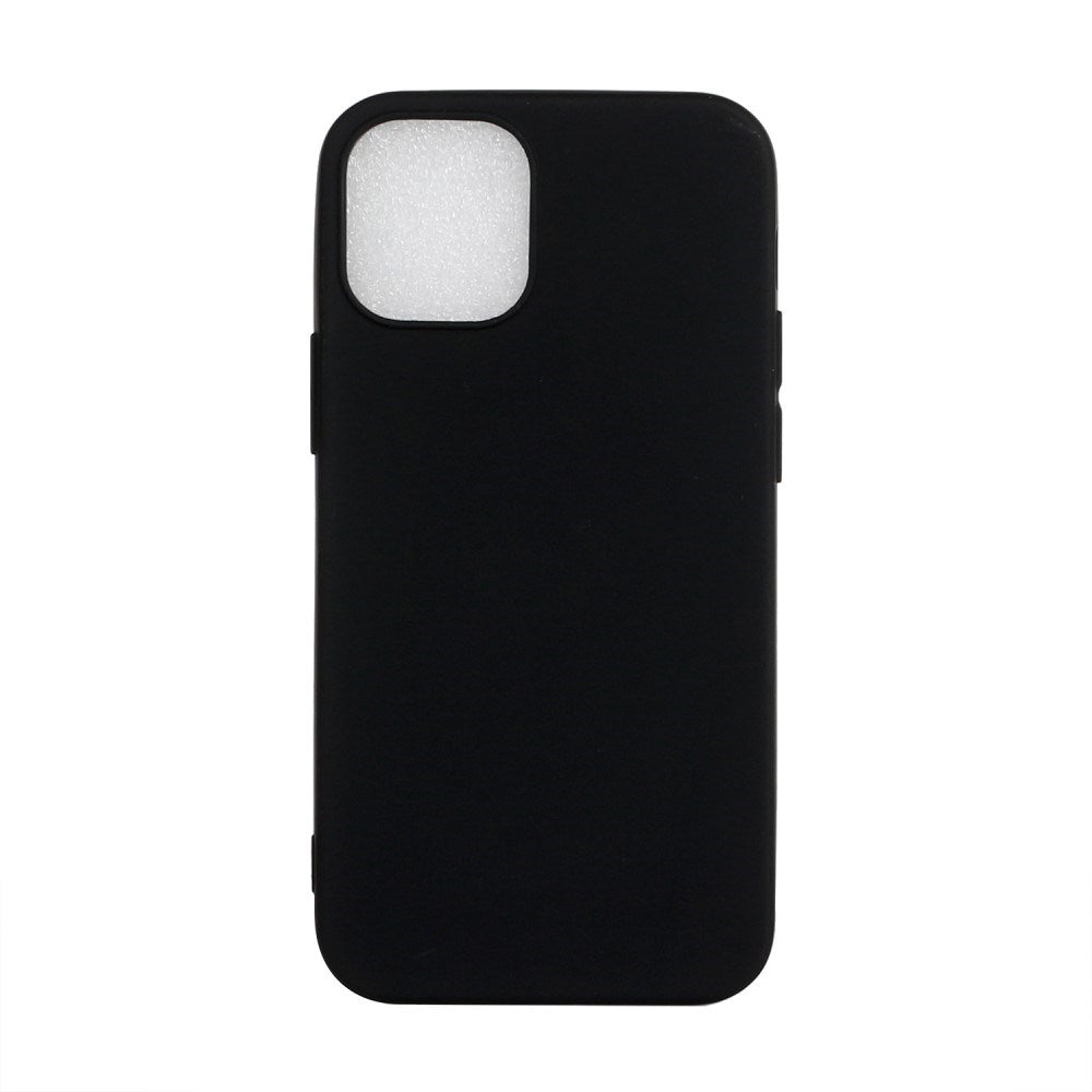 EIDERWOOD iPhone 12 Mini Mat Fleksibelt Plastik Mobil Cover - Sort