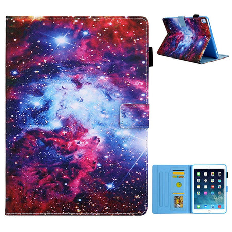 iPad 10.2'' (2021 / 2020 / 2019) / Air (2019) / Pro 10.5'' Læder Cover m. Stand - Galakse