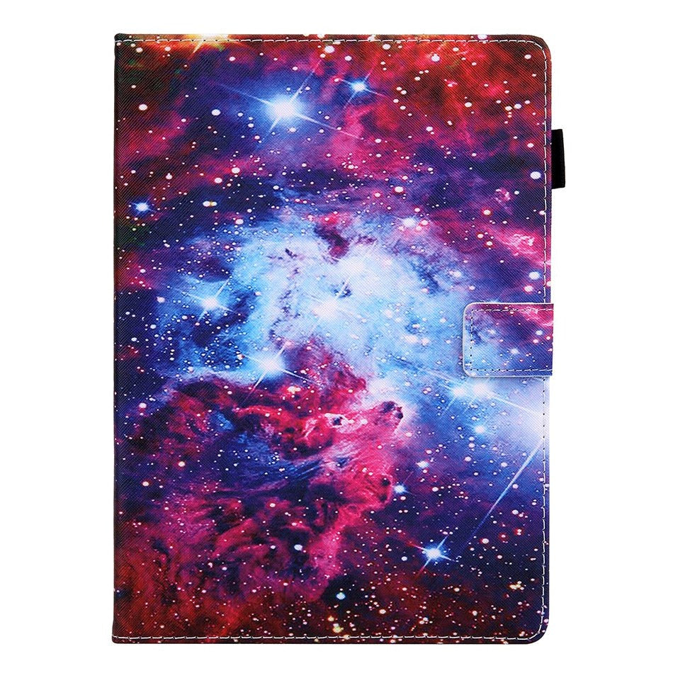 iPad 10.2'' (2021 / 2020 / 2019) / Air (2019) / Pro 10.5'' Læder Cover m. Stand - Galakse